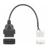 For Tesla Model X / S 2012-2015 OBDII to 12 Pin OBD Adapter Cable
