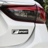Car Type B F-SPORT Aluminum Alloy Personalized Decorative Stickers, Size:10x3x0.4cm