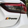 Car Germany Flag Style Power Metal Personalized Decorative Stickers, Size: 14x3x0.3cm