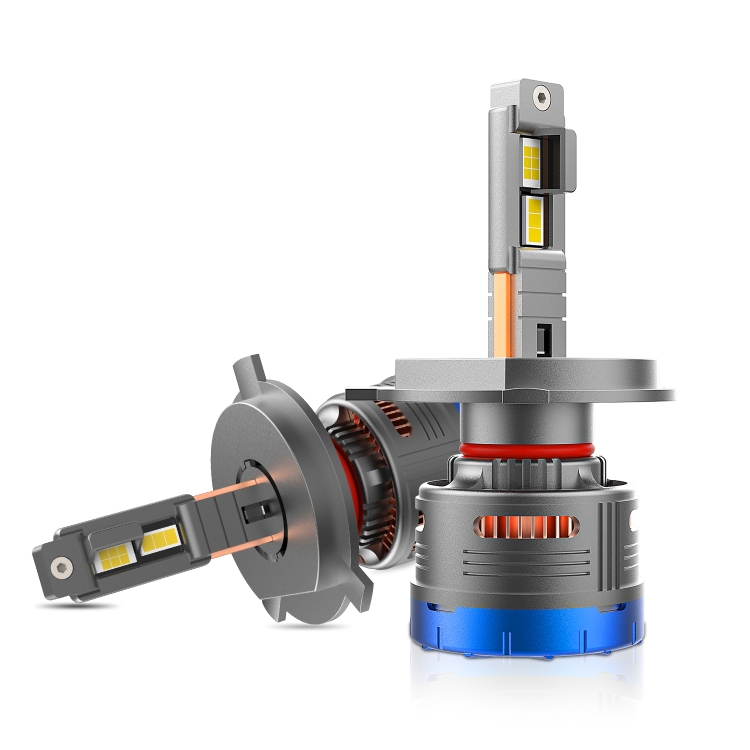 P13 1 Pair H4 / 9003 DC10-32V / 60W / 6000K / 6500LM Car Liquid Metal LED Headlight