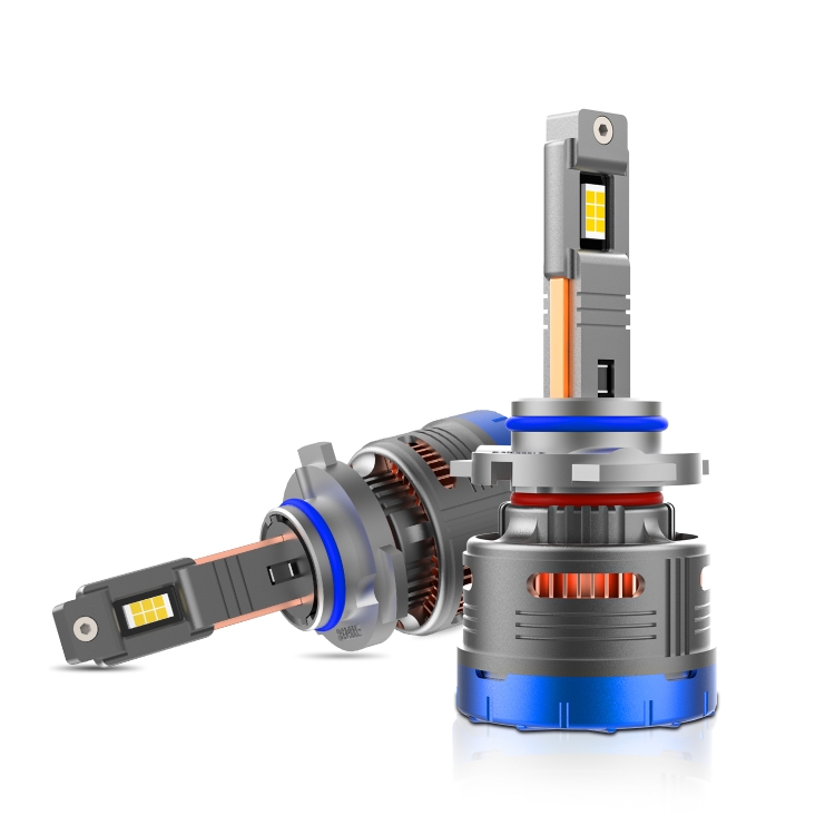 P13 1 Pair 9005 / HB3 DC10-32V / 60W / 6000K / 6500LM Car Liquid Metal LED Headlight