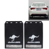 2 PCS WS-003 Premium Heavy Duty Molded Splash Mud Flaps Auto Front and Rear Guards, Small Size, Random Pattern Delivery