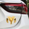 Bull Pattern Car Metal Body Decorative Sticker, Size : L