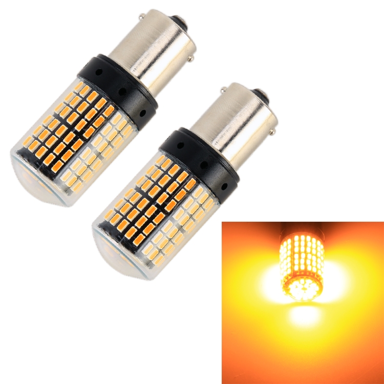 2 PCS 1156 / BAU15S DC12V / 18W / 1080LM Car Auto Turn Lights with SMD-3014 Lamps