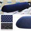 Waterproof Motorcycle Sun Protection Heat Insulation Seat Cover Prevent Bask In Seat Scooter Cushion Protect, Size: XXL, Length: 86- 92cm; Width: 40-56cm