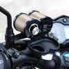 Portable Motorcycle Aluminum Alloy Dual USB Charger Cigarette Lighter