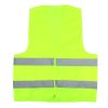 XL Reflective Fluorescent Vest Safty Cloth Driving School Construction Traffic Safty Warning Working Cloth