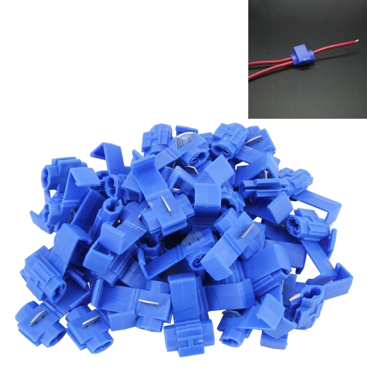 50 PCS Quick Splice Solderless Wire Terminals Connector