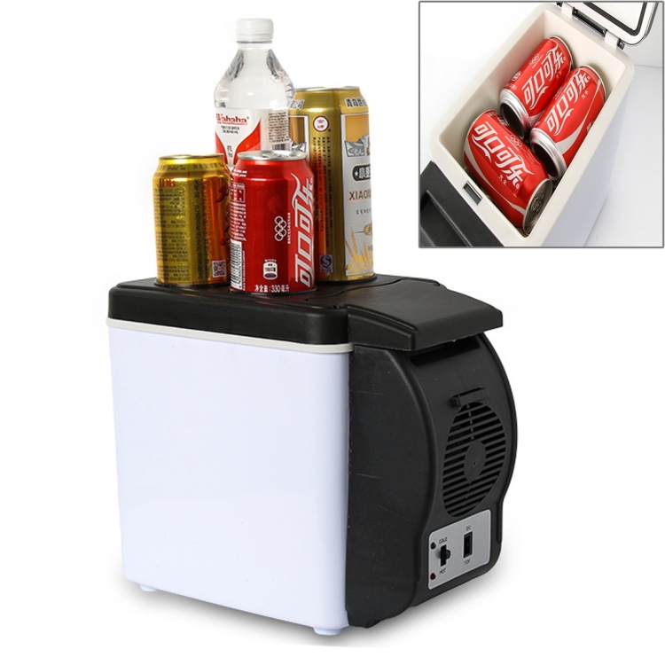 Car Auto 48W Portable Multi-Function Cooling and Warming 6L Low Noise Refrigerator for Car and Home, Cord Length: 1.8m