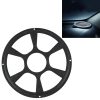 10 inch Universal Car Horn Cover Black Round Horn Cover Horn Round Cover