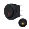 20 Amp 12 Volt Triple Plugs LED ON OFF Rocker Power Switch