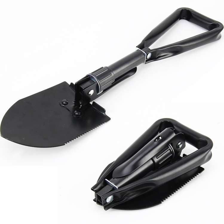 Folding Emergency Aluminum Shovel Lightweight Compact And Collapsible Snow Shove