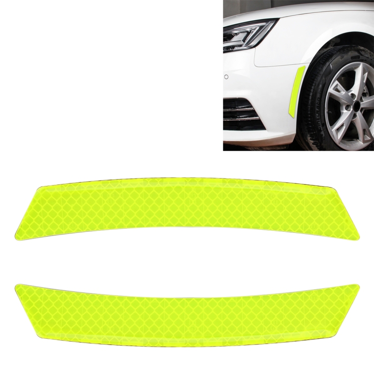 2 PCS Car-Styling Wheel Eyebrow Decorative Sticker Decorative Strip