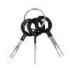 3 PCS Auto Car Rubberized Plug Circuit Board Wire Harness Terminal Extraction Pick Connector Crimp Pin Back Needle Remove Tool