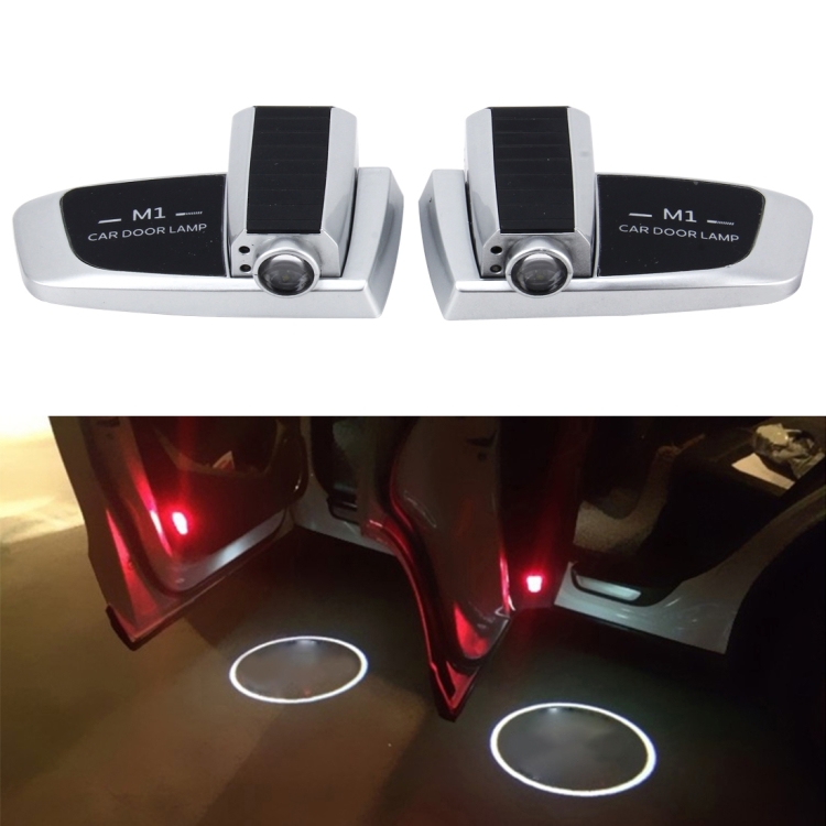 2 PCS Intelligent Induction HD Projection Car Door Welcome Lamp Display Logo for Land Rover