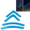 4 PCS/Set Universal Car Styling PVC Car Door Edge Anti Collision Sticker Door Anti-Rub Strips Car Door Scratch Protector