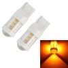 2 PCS T20 / 7440 4.5W DC 12V Car Auto Ceramics Turn Lights 18LEDs SMD-3030 Lamps, with Projector Lens