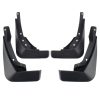 4 PCS Car Auto Semi-Rigid PVC Splash Flaps Mudguards Fender Guard for Audi A4L 2016 Version
