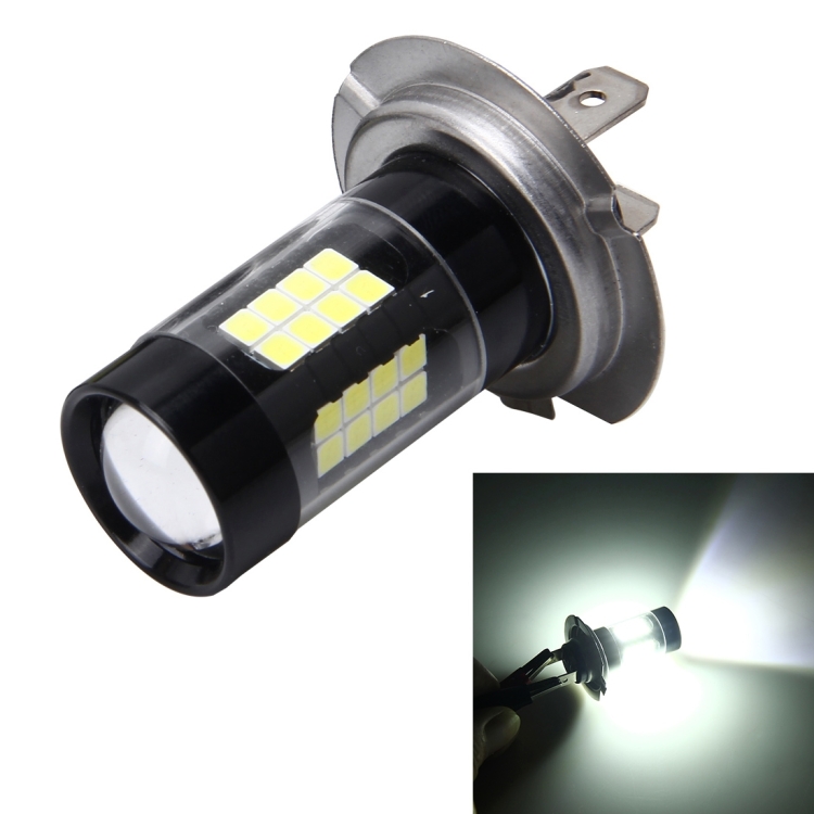 H7 7W 420LM 6000K Car Fog Lights with 42 SMD-3528 LED  Lamps, DC 12V