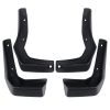 4 PCS Car Auto Semi-Rigid PVC Splash Flaps Mudguards Fender Guard for Honda City 2015-2020
