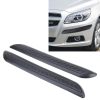 2 PCS Universal Car Auto Rubber Body Bumper Guard Protector Strip Sticker