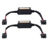 2 PCS H7 Car Auto LED Headlight Canbus Warning Error-free Decoder Adapter for DC 9-16V/20W-40W