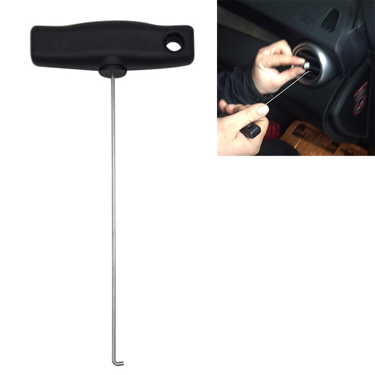 20cm Car Dashboard Removing Tool Auto Removing Tools Storage Box Air Outlet Pulling Remove Hook for Mercedes-Benz 140589023300 / Audi T40207