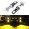 2 PCS H1 DC12V-24V / 12W / 3000K / 800LM 12LEDs SMD-3030 Car LED Fog Light