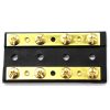 8 Way 4P Power Distribution Dual Bus Bar 8-bit Distribution Box for Car / RV / Boat