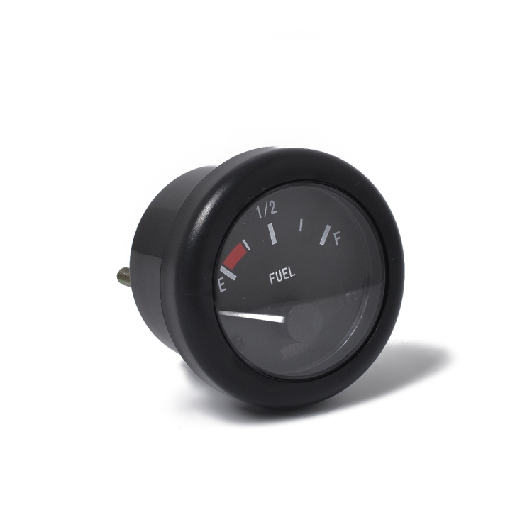 52mm 12V Marine Fuel Level Gauge + 350mm Fuel Level Sensor, with LED ...
