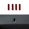 4 in 1 Car Door Latch Pin Door Screw Knob Cap Cover Trim for BMW F10, Left Driving
