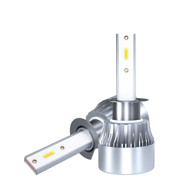 2 PCS 1902 H1 DC9-36V / 23W / 6000K / 2300LM IP68 Car LED Headlight Lamps