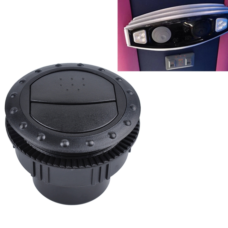 Universal 60mm Round AC Air Outlet Vent for RV Bus Boat Yacht Auto Air Conditioner Vent Replacement Parts Car Accessories