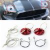 XH-6049 Car Universal Modified Racing Punch-free Aluminum Engine Hood Lock Cover