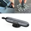 2 in 1 Car Multifunctional Safety Rescue Hammer Life Saving Escape Emergency Hammer Seat Belt Cutter Window Glass Breaker