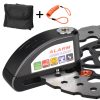 Motorcycles / Bicycle Anti-theft Lock Alarm Disc Brakes Lock with Cable and Bag