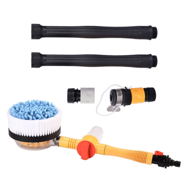 Car Cleaning Tools Chenille Automatic Rotating Car Wash Brush, Style: Single Water Brush