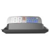 H400S Car 3.7 inch OBD Mode HUD Head-up Display Support Engine Failure Alarm / Water Temperature Alarm Voltage Alarm