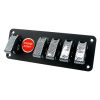 12V Universal Car One-key Start Button Modified Racing LED Light Rocker Switch Panel