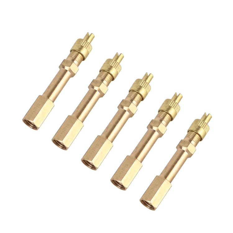 5 PCS Car Tires Valve Inflatable Extension Tube, Length: 50mm