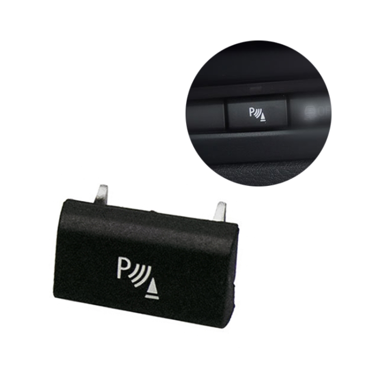 Car Radar P Button Electric Eye Switch Button for BMW E70 / E71, Left and Right Drive Universal