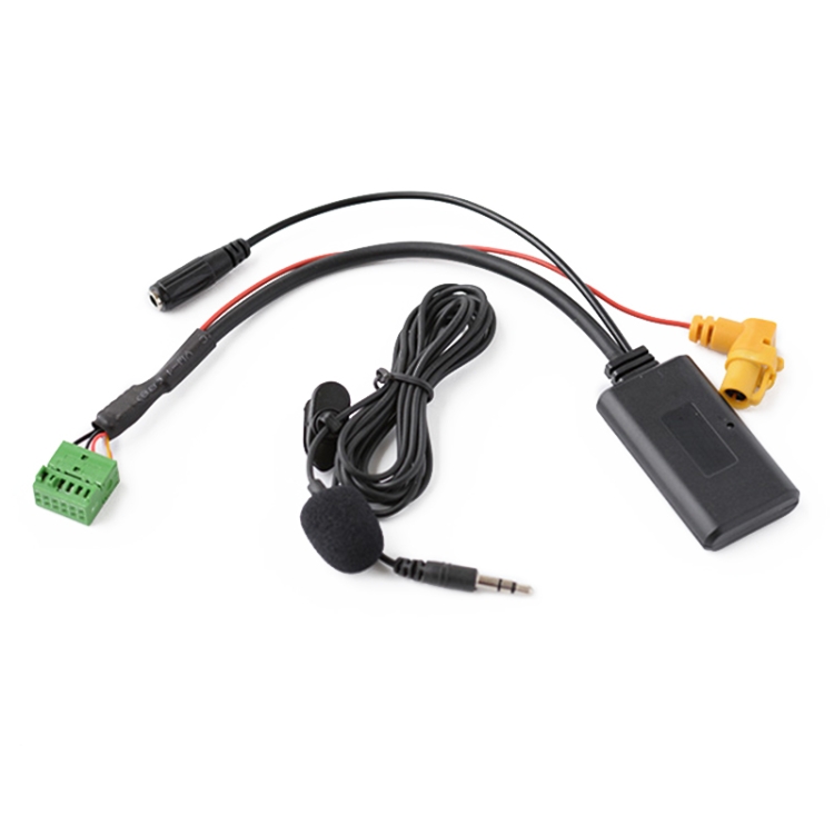 Car MMI3G AMI Bluetooth Music AUX Audio Cable + MIC for Audi Q5 A6L A4L Q7 A5 S5