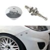 54mm Stainless Steel Quick-pins Push Button Billet Hood Pins Lock Clip Kit