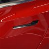 4 PCS Carbon Fiber Car Outside Handle Decorative Sticker for Tesla Model 3