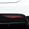 2 PCS Carbon Fiber Car Rear Fog Lamps Decorative Sticker for Tesla Model X
