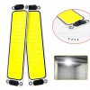 2 PCS ZS-3343 DC12-24V High Bright 108 COB Lamp Beads Car Dome Light Cabin Light Bar