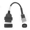 Motorcycle OBD 16PIN Female to 6PIN Connector Cable for Suzuki