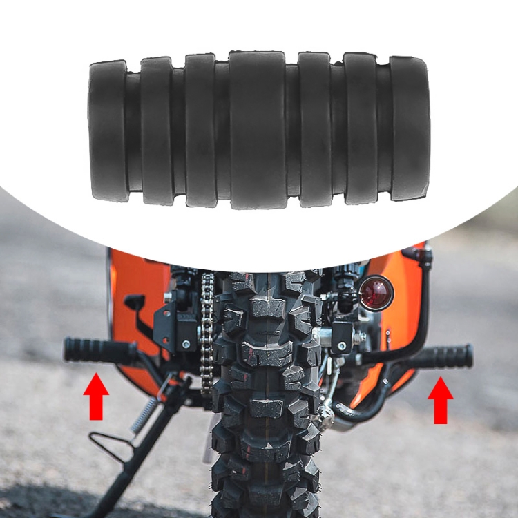 5cm Motorcycle Non-slip Gear Shift Shifter Lever Foot Pad Pedal Rubber Cover for Honda