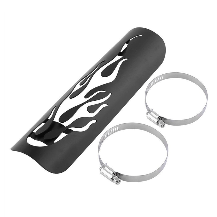 Motorcycle Modification Accessories Universal Retro Exhaust Pipe Heat Shield