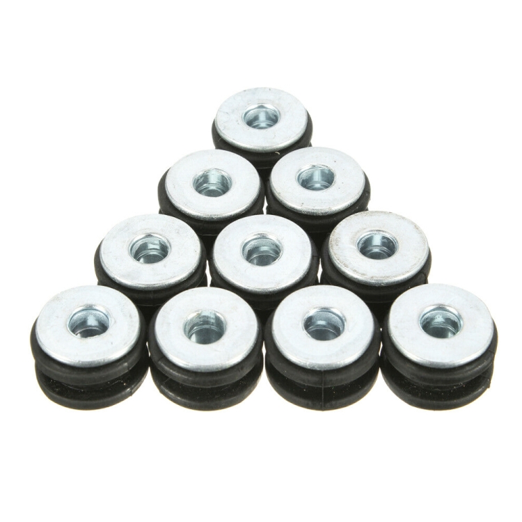 10 in 1 For Kawasaki Motorcycle Rubber Grommets Bolt Assortment Kit